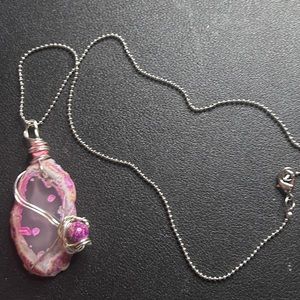 Handmade Quartz pendant